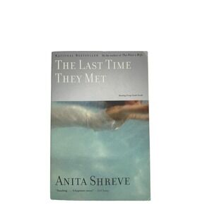 The Last Time They Met Anita Shreve Paperback Fiction‎ National Bestseller 2002
